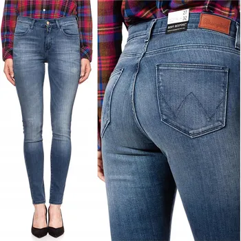 Dámské džíny Dámské džíny Wrangler HIGH RISE SKINNY 25/32