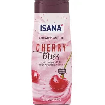 Sprchový gel ISANA Krémový sprchový gel Cherry Bliss 300 ml