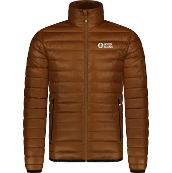 Pánská prošívaná bunda NORDBLANC BURROW NBWJM8261 VÍNOVÁ XXXL