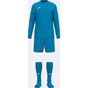 Brankářské rukavice JOMA ZAMORA IX BRANKÁŘSKÝ SET DĚTSKÝ - Modrá - velikost XXXS
