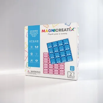 ostatní stavebnice Stavebnice kostky VELKÁ ZÁKLADNÍ DESKA Stavebnice 2 ks MAGNICREATIX