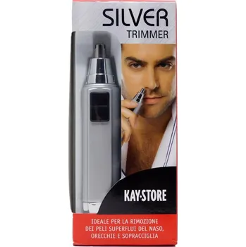 KEPRO STŘÍBRNÝ ZASTŘIHOVAČ CHLOUPKŮ V NOSE KAY-STORE