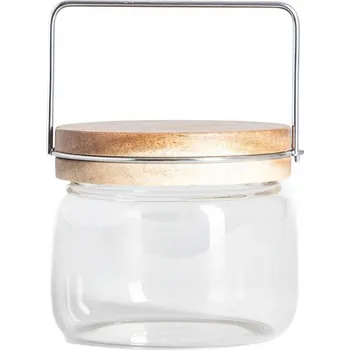 Dóza na potraviny Skleněná dóza MATTERE malá 0,45 l HOMLA