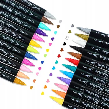 AKRYLOVÉ FIXY FIXY BARVOVÉ FIXY, 3 6 Ks , OBOUSTRANNÉ, VODĚODOLNÉ