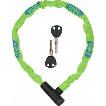 Zámek na kolo Řetěz s integrovaným zámkem ABUS Tresor 5805K /75 /sl/ Lime (Limetková)