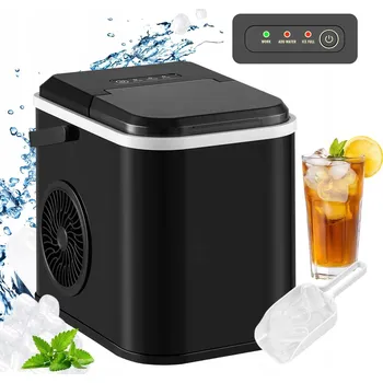 Výrobník ledu VÝROBNÍK LEDU DOMÁCÍ STROJ NA LEDOVÉ KOSTKY PRŮHLEDNÉ OKÉNKO 105 W