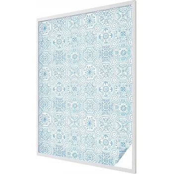 Okenní dekorace Hotová mléčná Fólie 146 x 100 cm