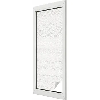 Okenní dekorace Fólie Okenní dýha Samolepicí Mléčná vitráž Květinový vzor 50x146