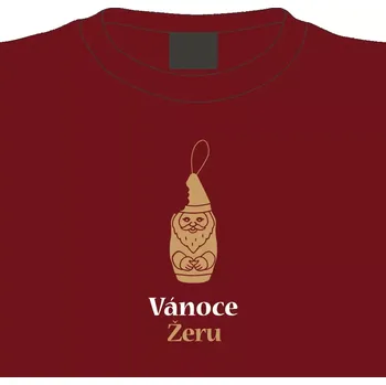 Tričko Vánoce žeru XL