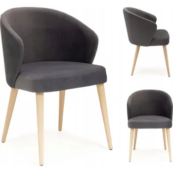 Jídelní židle Moderní židle do obýváku, kanceláře, jídelny – Výjimečný design CANELLI5 černá