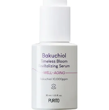 Pleťové sérum PURITO Bakuchiol Timeless Bloom Revitalizing Serum - Revitalizační sérum s bakuchiolem