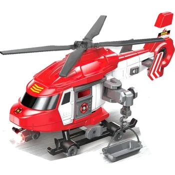 autíčko Alltoys Hasičská helikoptéra 1:16
