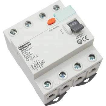 Proudový chránič PROUDOVÝ CHRÁNIČ 40A 30mA TYP A SCHELINGER