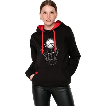 Dámská mikina Mikina klokanka s kapucí UNDERWORLD Streetball Velikost: XXL, Kód produktu: U4596C2