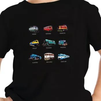 Dětské tričko Tajemné názvy lokomotiv 8 let (128cm)