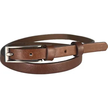 Opasek Penny Belts Dámský kožený opasek 15-1-48 hnědý 80 cm
