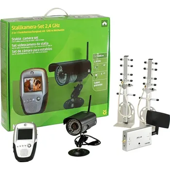 Kompletní kamerový systém Kamerový systém pro stáj a přívěs 2.4GHz