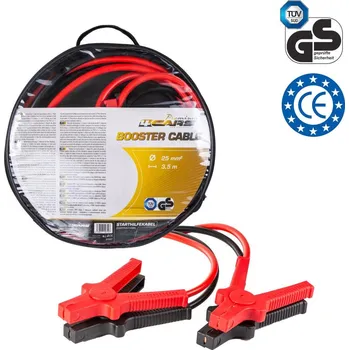 Startovací kabel 4 CARS Premium Startovací kabel - izolované kleště DIN 72553, tloušťka 25,0MMØ, 3,5 m