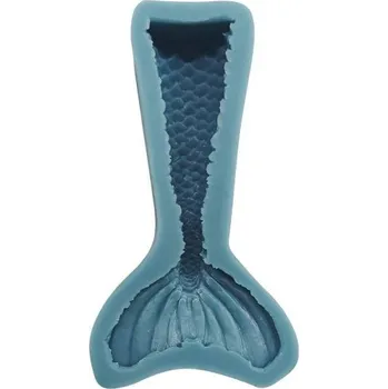 Silikonová formička ocas mořské panny 9cm - Cakesicq | Cukrářské potřeby