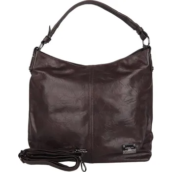 Kabelka Velká kabelka na rameno i crossbody ROMINA D572/25 NEW tmavěhnědá