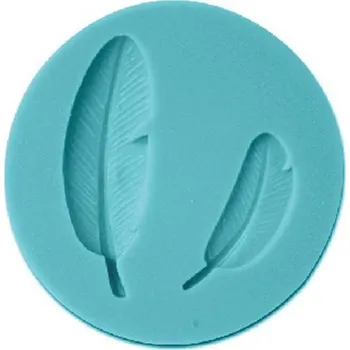 Silikonová formička peříčka 7cm - Cakesicq | Cukrářské potřeby