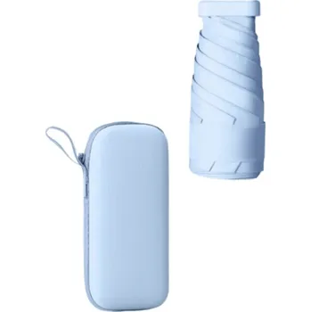 Pláštěnka Ultralehký skládací deštník do letadla Barva: Modrá - doprava zdarma od 1499 Kč