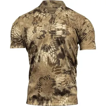 Rybářské oblečení Tričko Kryptek Dallol Lt Wt Rugby SS Highlander Velikost XL