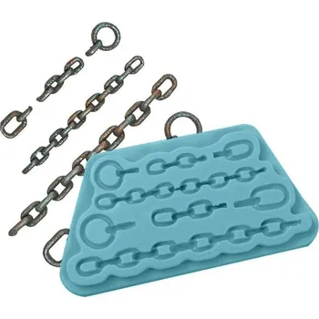 Silikonová formička řetěz 14x7,5cm - Cakesicq | Cukrářské potřeby