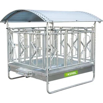 Hranaté příkrmiště pro skot a koně 2,3 x 2,3 x 2,5 m