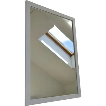 Zrcadlo Zrcadlo obdélníkové série HIT Erama 40 x 60 cm v bílém rámu 1 Ks.