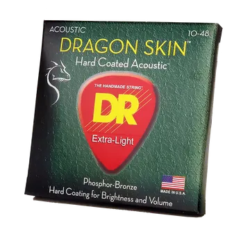 Struna pro kytaru a smyčcový nástroj DR Strings Dragon Skin DSA-10