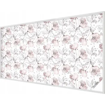 Okenní dekorace Fólie na okna mléčná, samolepicí, okenní fólie na balkon, okno - motiv růžové listy 200x116 cm