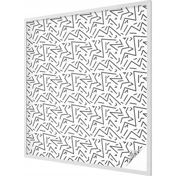 Okenní dekorace Hotová mléčná Fólie 116 x 100 cm