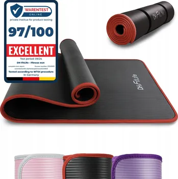 podložka na cvičení Podložka na cvičení DH FitLife 183 cm x 61 cm černá
