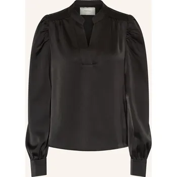 Dámská halenka Neo Noir Dámská Halenka Rosslyn Ze Saténu, černá, 42