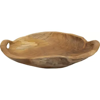 Dekorativní odkládací miska Wahan 42 cm z masivu