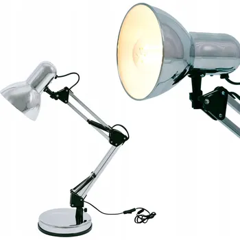 Lampička Stolní lampička Kaja Cosmo stříbrná, šedá, příkon do 15 W