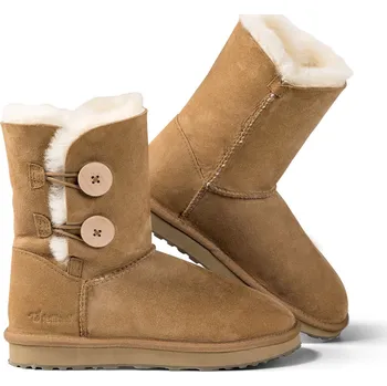 Dámské kozačky Fellhof Zimní boty ALLEGRA Zvolte variantu: Světle hnědá, Velikost: 37