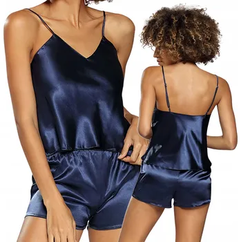 Dámské pyžamo Karen set Námořnická modrá - Dkaren XS