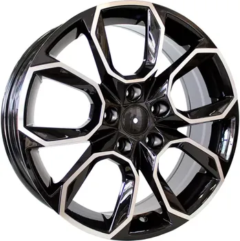 Alu kolo Alu kola Racing Line SK516, 18x8 5x112 ET40, černá + leštění