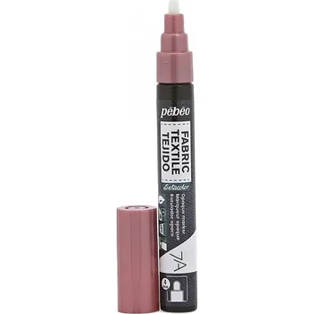 Výtvarná barva Pébéo fix na textil 7A, hrot 4 mm, 34 Copper Pink