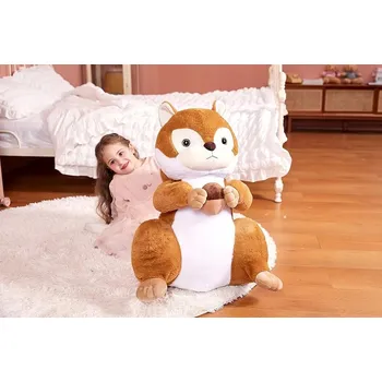 plyšák VEVERKA PLYŠÁK VÝŠKA 60 CM K MAZLENÍ JAKO DÁREK PRO DĚTI