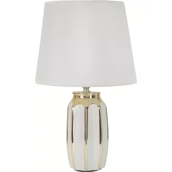 Lampička Stolní lampa Cassy 40,5 cm bílo-zlatá