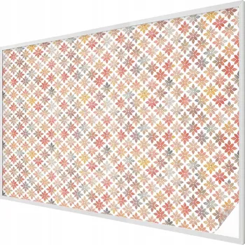 Okenní dekorace Dekorativní mléčná okenní Fólie s motivem květinové krásy, vitrážový vzhled, 200x146 cm