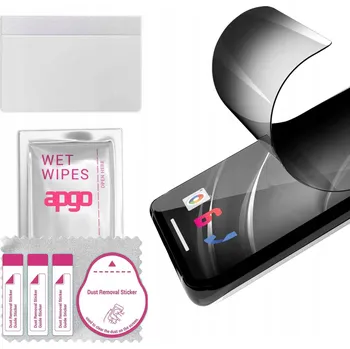 Pouzdro na mobilní telefon 3x Hybridní Sklo s Filtrem Soukromí pro Realme C85 Pro, PRIVACY