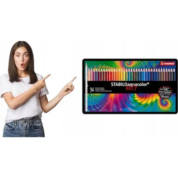 Pastelka Akvarelové Pastelky Stabilo Aquacolor 36
