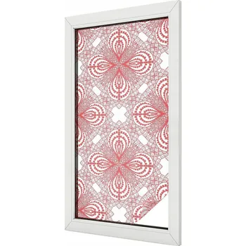 Okenní dekorace Dekorativní Fólie s motivem krajkového okna 50x100