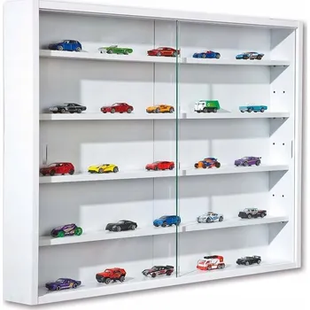 Knihovna Zrcadlo bílé matné 61 x 81 x 9,6 cm Inter Link