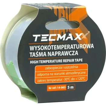 Tecmaxx vysokoteplotní opravná páska 50 mm x 5 m -30 °C až +120 °C