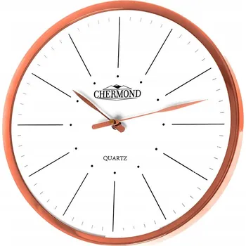 Hodiny Nástěnné hodiny Chermond oranžové 32 cm